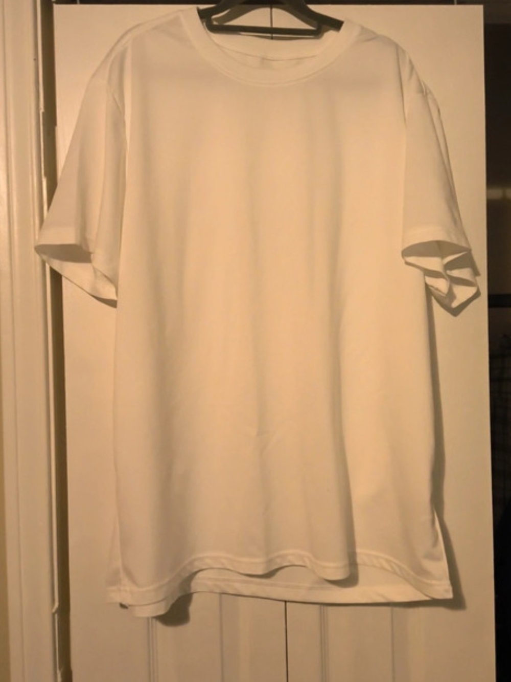 White Athletic Shirt & Shorts XXL Like New